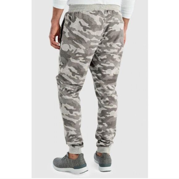 NEW JOHNNIE-O men's trainer camo jogger in gray - Picture 2 of 10